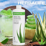 Herbalife Herbal Aloe Concentrate Pint: Original Flavor 16 FL Oz (473 ml) for Digestive Health with Premium-Quality Aloe, Gluten-Free, 0 Calories, 0 Sugar, Naturally Flavored