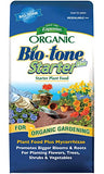 Espoma Organic Bio-Tone Starter Plus 4-3-3 Natural & Organic Food with Both Endo & Ecto Mycorrhizae; 8 lb. Bag; The Ultimate Starter Plant Food