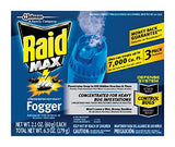 SC Johnson Raid Max Bug Fogger, 2.1 oz. 3 ct. (Pack of 1)