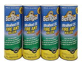 Bengal UltraDust 2X Fire Ant Killer, Odorless No Watering-in, Kills The Queen, 16 Oz. 100 Mound Treatment Dust