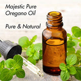 MAJESTIC PURE Oregano Essential Oil, Therapeutic Grade, Pure and Natural Premium Quality Oil, 4 fl oz