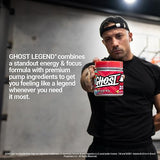 GHOST Legend V3 Pre-Workout Powder, Sonic Cherry Limeade- 30 Servings – Pre-Workout for Men & Women with Caffeine, L-Citrulline, & Beta Alanine for Energy & Focus - Free of Soy, Sugar & Gluten, Vegan