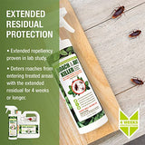 EcoVenger Roach & Ant Killer, Kills on Contact, Extended 4-Week Deterrence, Kills Ants & Other Indoor&Outdoor Crawling Insects, Natural & Non-Toxic, Pleasant Botanical Scent, Safe for Children & Pets