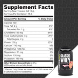 NutraBio Classic Whey Protein Powder Supplement - 25g of Protein Per Scoop - Full-Spectrum Amino Acid Profile with No Fillers, Artificial Colors, or Preservatives - Strawberry Shortcake, 2 Pounds