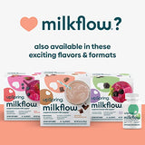 Upspring Milkflow Electrolyte Breastfeeding Supplement Drink Mix with Fenugreek | Chocolate Flavor | Lactation Supplement to Promote Healthy Breast Milk Supply & Restore Electrolytes* | 16 Drink Mixes