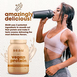 BEAM Be Amazing Vegan Protein Powder | 20g Plant-Based Protein with Prebiotics Fibers | Sugar-and-Gluten-Free Shake Mix, Low Carb Non-Dairy Smoothie | Peanut Butter Smoothie, 25 Servings