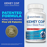 Kidney COP Calcium Oxalate Protector 120 Capsules, Patented Kidney Support for Calcium Oxalate Crystals, Helps Stops Recurrence of Stones, Stronger Than Chanca Piedra Stone Breaker Supplements