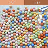 CARURBODY 5LBS Ceramsite Clay Pebbles for Orchid - Mini Leca Clay Pebble for Plants Drainage - Perfect Ceramsite Balls as A Soil Topper for Indoor Plants, Cacti Succulents Bonsai.