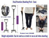 Stander Cane,Stand Assist Walking Cane,Standing Assistance Aid for Adults, Seniors, and Elderly, Chair Lift Assist, Standup Support, Adjustable Mobility Cane, Device to Help Get Up from Floor.(1Ea)