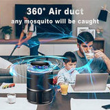 Bug Zapper, Electric Mosquito & Fly Zappers/Killer - Insect Attractant Trap Powerful Bug Zapper Light, Hangable Mosquito Lamp for Home, Indoor, Outdoor, Patio (Black)