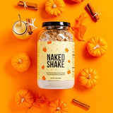 NAKED nutrition Naked Shake - Pumpkin Spice Protein Shake - Flavored Plant Based Protein with Mct Oil - Gluten-Free, Soy-Free, No Gmos Or Artificial Sweeteners - 30 Servings