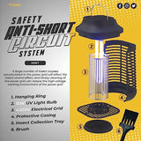 Bug Zapper 𝟰𝟮𝟬𝟬𝗩 for Outdoor and Indoor, Waterproof Electric Mosquito Zappers, Mosquito lamp, Electronic Bug Zapper Light Bulb for Backyard, Patio