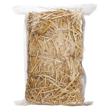 Natural Wheat Straw - 5 LB Dry Straw, Clean and Soft Decorative Straw Bale for Stray Cats Dogs Yard Farm Pets Garden Mulch Grass Cover