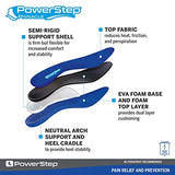 Powerstep Pinnacle Insoles - Orthotics for Plantar Fasciitis & Heel Pain Relief - Full Length Orthotic Insoles to Relieve Pain with Moderate Pronation - #1 Podiatrist Recommended (M 8-8.5, F 10-10.5)