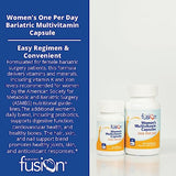 Bariatric Fusion One Per Day Bariatric Multivitamin with Iron for Women | Easy to Swallow Capsule | Vitamin for Bariatric Surgery Patients | 90 Count | 3 Month Supply