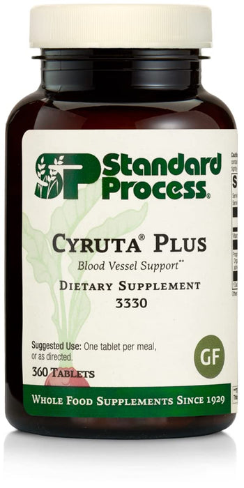 Standard Process Cyruta Plus - Whole Food Cholesterol Supplements - 360 Tablets