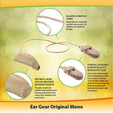 Ear Gear Original Mono – Protect Hearing Aids or Hearing Amplifiers from Dirt, Sweat, Moisture, Loss, Wind – Fits Hearing Instruments 1.25” to 2”