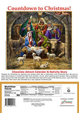 Vermont Christmas Company In the Manger Chocolate Advent Calendar with Nativity Story (Countdown to Christmas)