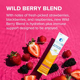 Liquid I.V. Hydration Multiplier + Immune Support -Wild Berry Blend - Hydration Powder Packets | Electrolyte Drink Mix | Easy Open Single-Serving Stick | Non-GMO | 168 Sticks