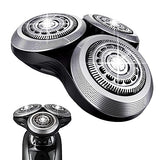 SH90 Replacement Heads for Philips Norelco Shavers Series 9000, New version of metal wheel buckle and Upgrade double-layer Precision Blades