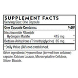 Thorne NiaCel 400 - Nicotinamide Riboside Supplement - Support Healthy Aging, Cellular Energy Production, and Sleep-Wake Cycle - NSF Certified for Sport - Gluten Free - 60 Capsules - 60 Servings