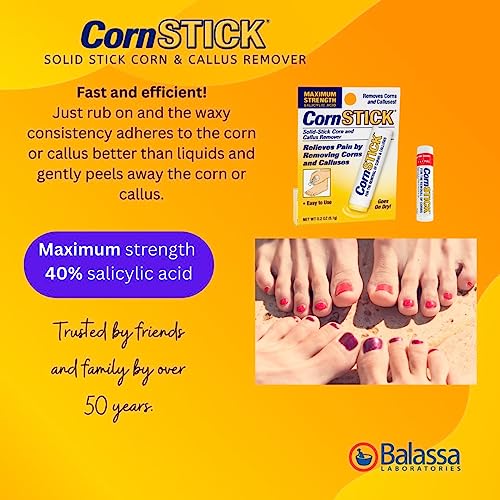 CornStick Maximum Strength Salicylic Acid SolidStick Corn and Callus