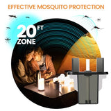 INRAGEO Rechargeable Mosquito Repeller Refills, Compatible with Thermacell E-Series & Radius Only, No DEET, Spray or Flame（4 Refills）