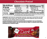 NuGo Dark Variety - Pretzel and Sea Salt 12 Bars & Peanut Butter Cup 12 Bars, Vegan, 200 Calorie, Gluten Free, 24 ct Variety