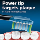 Philips Sonicare Genuine C3 Premium Plaque Control Replacement Toothbrush Heads, 4 Brush Heads, Black, HX9044/95