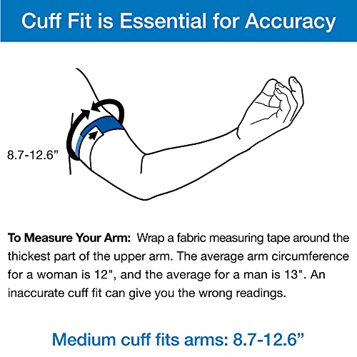 Microlife Replacement Blood Pressure Cuff for Arms 8.7-12.6-Inch, Medium