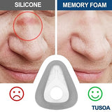 TUSOA 2Pack Foam Cushion(L) for F20 Cover Nose and Mouth Cost Effective for Long Lasting Use-Large