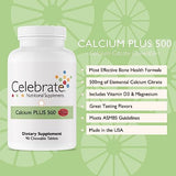 Celebrate Calcium Plus 500 Berries N' Cream 90 Count