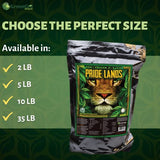 GreenGro Pride Lands Veg Premium Organic Dry Top Dress Fertilizer for The Vegetative Cycle, Bigger Buds and Healthier Plants with Our Complete Veg Food, Easy to Use and All Natural, 5 lb