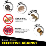 Ebung Electric Mouse Trap and Rat, Rodent, Chipmunk Zapper That Work— Instant and Humane Rodent Mice Killer – Powerful 7000 V Electrical Beam – Mess-Free Operation – Works Safe and Durable