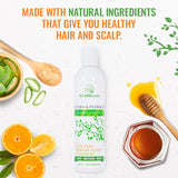 Wild Naturals, 16 Fluid Ounces, Soothing and Nourishing Conditioner for Dry Scalp, Dandruff, Eczema, Seborrheic Dermatitis, Redness, and More - pH Balanced, Sulfate Free, Organic Ingredients