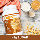 Quest Nutrition Peanut Butter Protein Powder, 23g Protein, 1g Sugar, Low Carb, Gluten Free, 3 Pound, 43 Servings