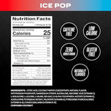 PRIME HYDRATION+ Sticks ICE POP | Hydration Powder Single Serve Sticks | Electrolyte Powder On The Go | Low Sugar | Caffeine-Free | Vegan | 48 Sticks