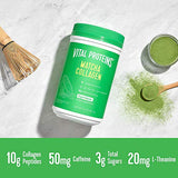 Vital Proteins Matcha Collagen Peptides Powder Supplement, Matcha Green Tea Powder, 12oz, Original Flavored