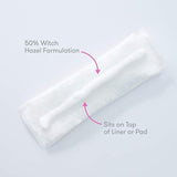 Frida Mom Perineal Medicated Witch Hazel Healing Foam + Witch Hazel Pad Liners for Postpartum Care | Speeds Healing and Reduces Swelling for Perineal Area