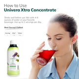 Univera Xtra Concentrate, Vitamin B Complex, Vital Energy, 15 All-Natural Ingredients, Manage Stress, Improve Joint Health, Enhanced Antioxidant Protection, Liquid, 30-Day Supply, 33oz Bottle