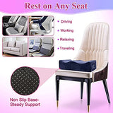 AOSSA BBL Brazilian Butt Lift BBL Pillow After Surgery for Butt Sitting BBL Supplies Post Surgery Pillow Booty Driving Car Plane Seat Chair Buttlift Foam Buttocks Recovery Cushion