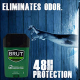 Brut Deodorant Original Fragrance 2.25 Oz /63 G (Pack of 6)