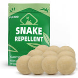 Pufado Snake Repellent for Yard Powerful, Keep Snake Away Repellent for Outdoors, Snake Repellant for Outdoors Pet Safe, Yard Snake Out Repellant, Snake Deterrent Indoor and Home Effectively-10 Pack