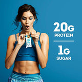 ONE Protein Bars, Chocolate Chip Cookie Dough, Gluten Free Protein Bars with 20g Protein and only 1g Sugar, Guilt-Free Snacking for High Protein Diets, 2.12 oz (12 Pack)