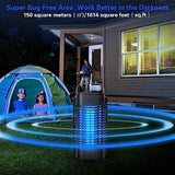 AURCAN Updated Bug Zapper Outdoor Indoor, Fly Zapper Outdoor Indoor, 4200V Waterproof Electric Mosquito Trap Outdoor, Mosquito Killer,Insect Fly Trap for Home Backyard Patio Garden