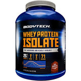 BODYTECH Whey Protein Isolate Powder - Rich Chocolate (5 Lbs. / 71 Servings)