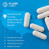 Klaire Labs Sodium Bicarbonate & Potassium Bicarbonate Supplement - Key Components That Help Maintain Healthy pH (Acid/Base) Balance - Gastrointestinal Support - Bi-Carb Formula (250 Capsules)