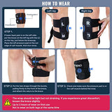 Fit Geno Sciatica Pain Relief Brace Devices: 2023 Upgraded Re-Active Plus Sciatica Pain Relief Brace w/Dual Pressure Pads for Maximum Lower Back Pain Relief