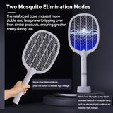 Bug Zapper Racket, 4200V Electric Fly Swatter Rechargeable Mosquito Zapper for Indoor and Outdoor-2000mAh - 2 Pack