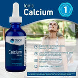 Trace Minerals | Liquid Ionic Calcium | Healthy Bones, Teeth and Muscle Contraction | Certified Vegan, Gluten Free, Non GMO | 59ml